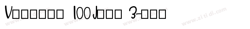Version 100June 3字体转换